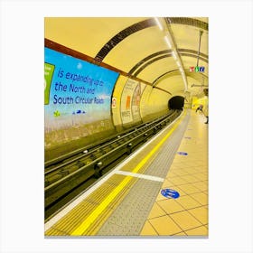 London Tube Station Canvas Print