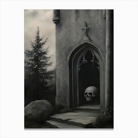 Gothic Castle Canvas Print