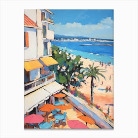 Cannes France 5 Fauvist Painting Canvas Print