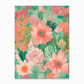 Floral Pattern Canvas Print