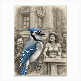 Toronto Blue Jay Canvas Print