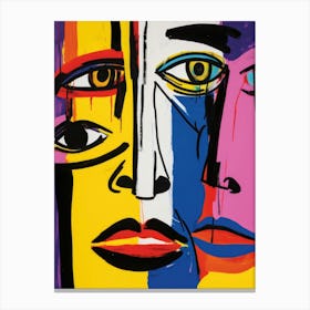 Three Faces Canvas Print