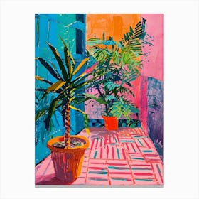 'Patio' Canvas Print