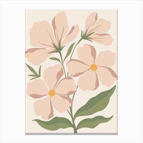 Pink Flowers 5 Canvas Print