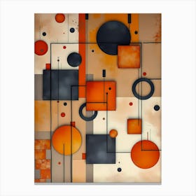 Symphony of Geometric Balance Canvas Print