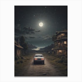 Back To The Future Canvas Print