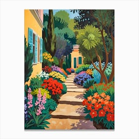 Garden Path 3 Canvas Print