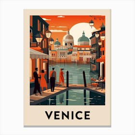 Vintage Travel Poster Venice 5 Canvas Print