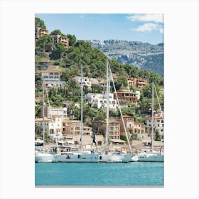 Port Soller Mallorca Canvas Print