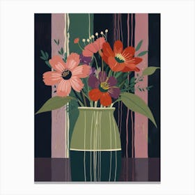 Flowers In A Vase 8 Canvas Print