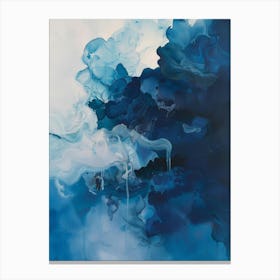 Blue Clouds 2 Canvas Print