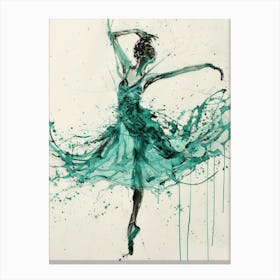 Ballerina Canvas Print