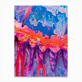 Abstract Abstract Painting 37 Canvas Print