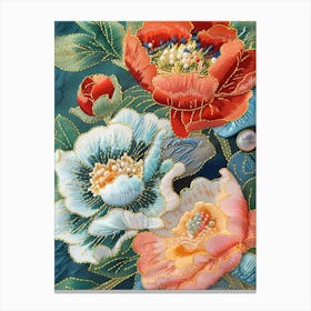 Chinese Embroidery 23 Canvas Print