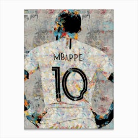 Kylian Mbappe France 1 Canvas Print