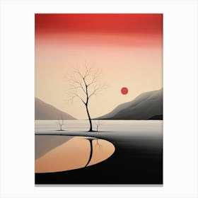 Minimalist Landscape 1 Canvas Print