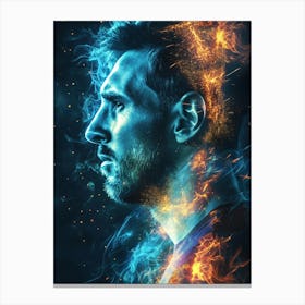 Lionel Messi 1 Canvas Print