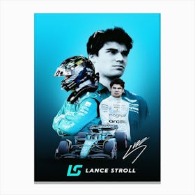 Lance Stroll 1 Canvas Print