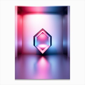 Abstract Geometric Light Canvas Print