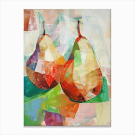 Two Pears 3 Canvas Print