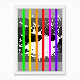 Rainbow Stripes 2 Canvas Print