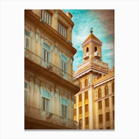 Bacardi Building Havana Canvas Print