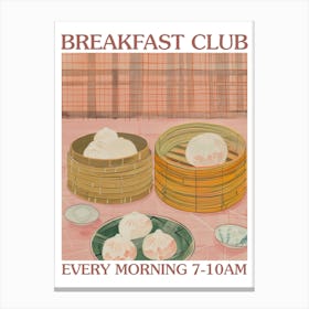 Breakfast Club Dim Sum 1 Canvas Print