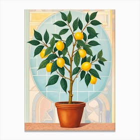 Lemon Tree Dreams Canvas Print