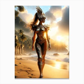 Exotic Beauty Artwork 165 Canvas Print