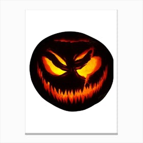 Jack O Lantern 1 Canvas Print