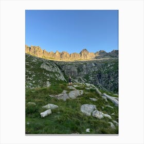 Italian Mountains Canvas Print