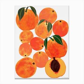 Peach Harvest Canvas Print