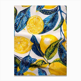 Lemons 2 Canvas Print