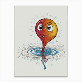 Water Drop Canvas Print