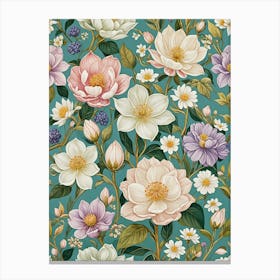 Floral Pattern Canvas Print