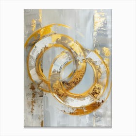 Golden Rings Canvas Print