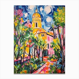 Modena Italy 2 Fauvist Painting Canvas Print