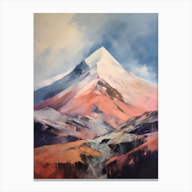 Ben Wyvis Scotland 3 Mountain Painting Canvas Print