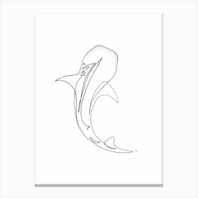 Whaleshark Canvas Print