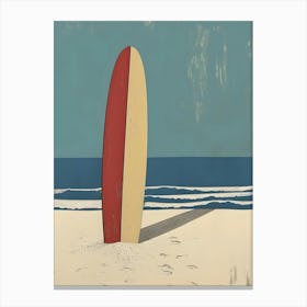 Surfboard 1 Canvas Print