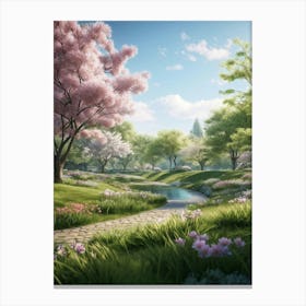 Cherry Blossoms 22 Canvas Print