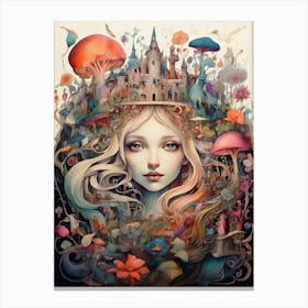 Fairytale Girl Canvas Print