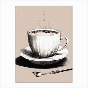 Cup Of Coffee Canvas Print