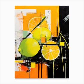 Lemons Canvas Print