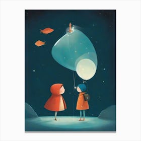 Emotional Illustration Canvas Print