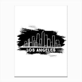 Los Angeles Skyline Canvas Print