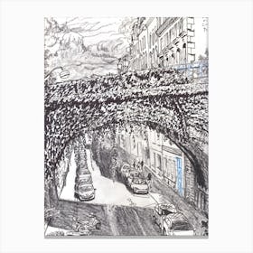 Park Bridge Canvas Print