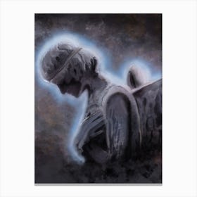 Illuminated Angel Canvas Print