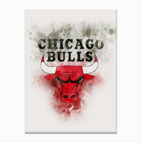 Chicago Bulls 4 Canvas Print