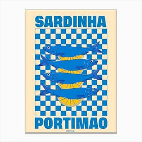 Sardinha Portinha Canvas Print